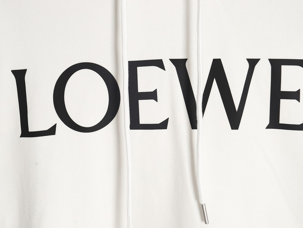 Loewe Large Letter Print Hooded Sweatshirt