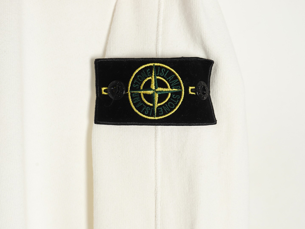 Stone Island Classic Sleeve Badge Round Neck Sweatshirt