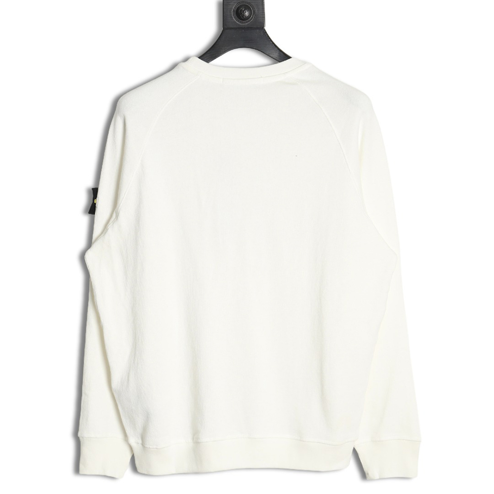 Stone Island Classic Sleeve Badge Round Neck Sweatshirt