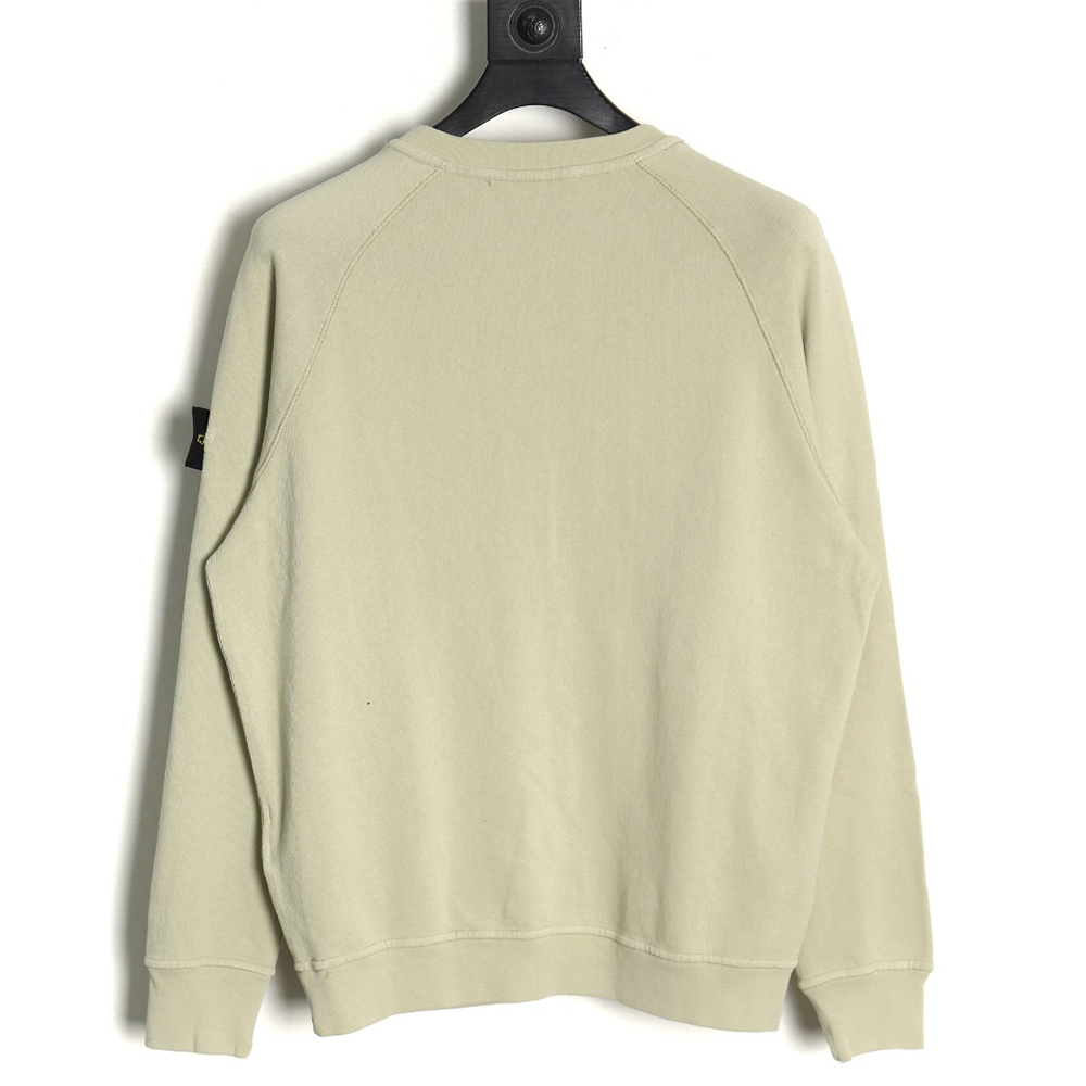 Stone Island Classic Sleeve Badge Round Neck Sweatshirt TSK1