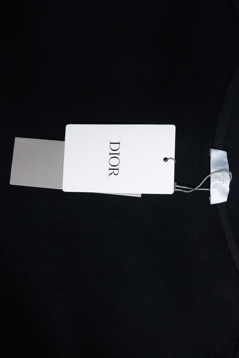 Dior safety pin embroidered crew neck sweatshirt