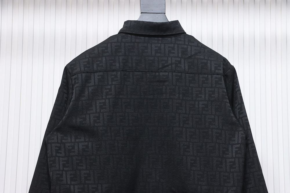 Fendi FF print long-sleeved shirt jacket