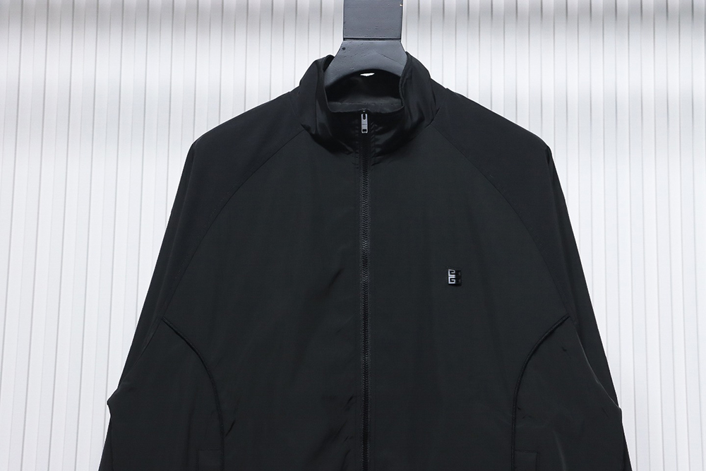 Givenchy smiley face zip-up jacket