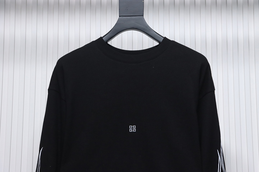 Givenchy Dragon Year Limited Edition Waffle Long Sleeve T-shirt