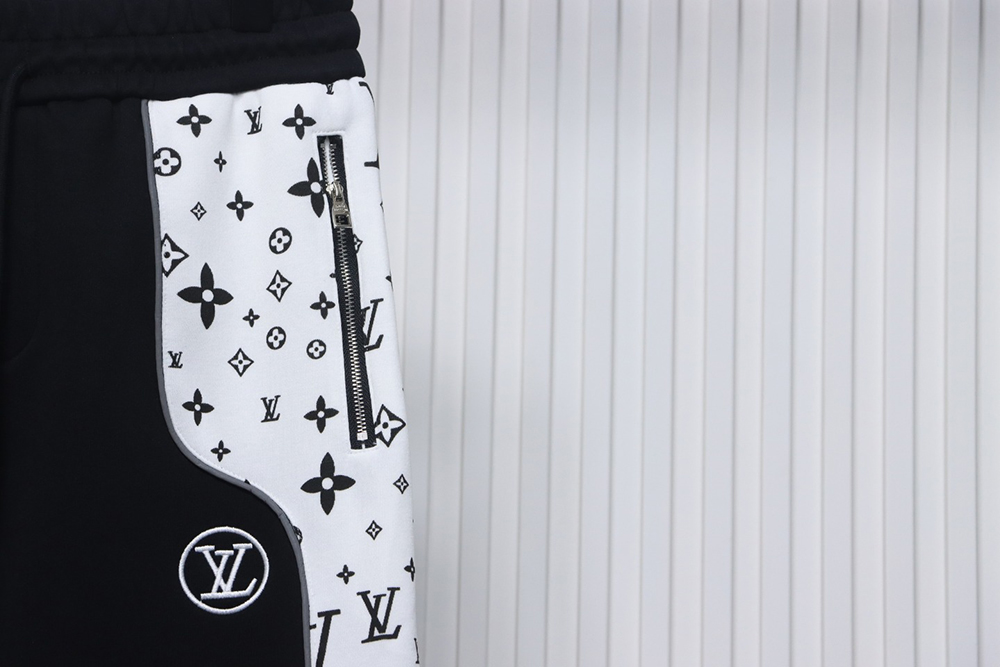 Louis Vuitton logo pocket zip-up trousers