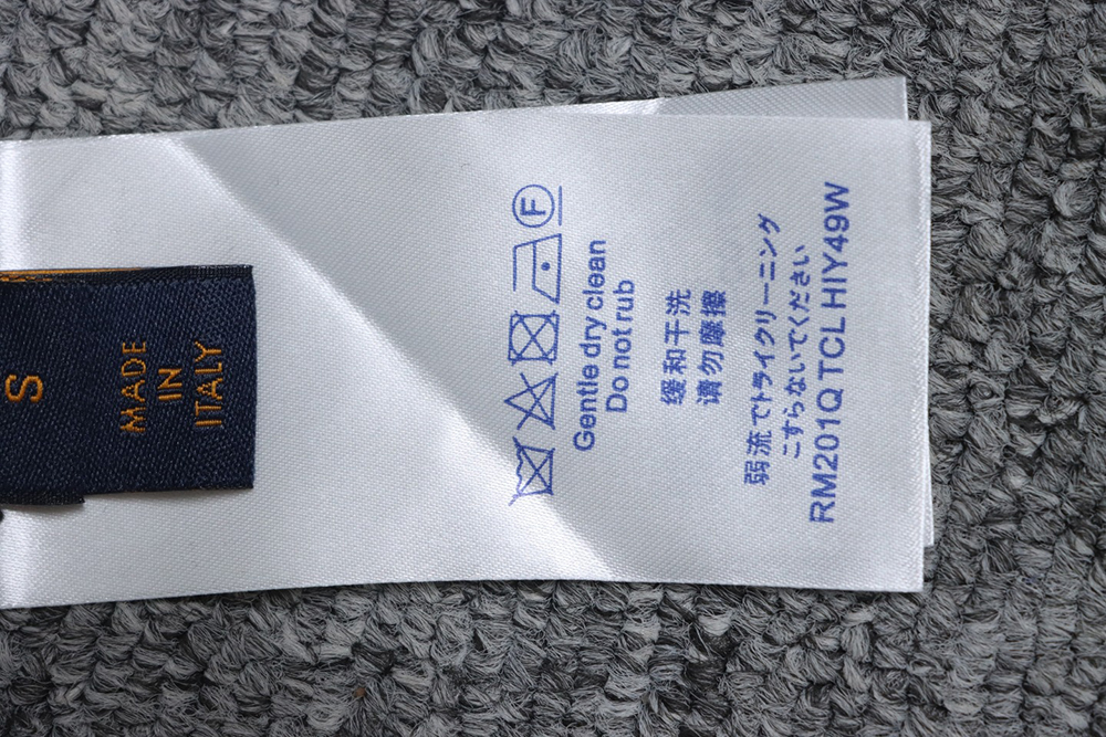 Louis Vuitton logo pocket zip-up trousers