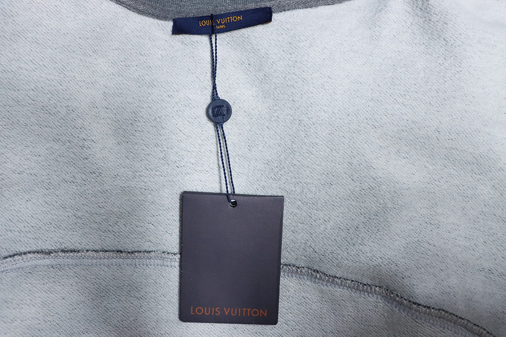 Louis Vuitton & Nigo Grey Raglan Sleeve Crewneck Sweatshirt