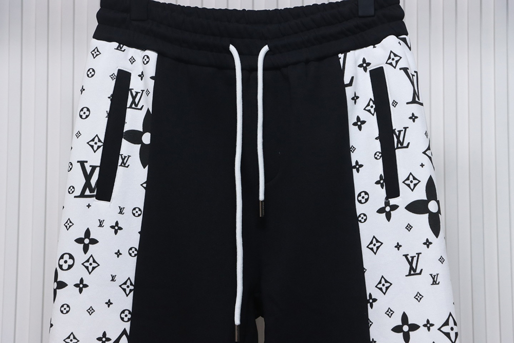 LouisVuitton Side Monogram Logo Pants