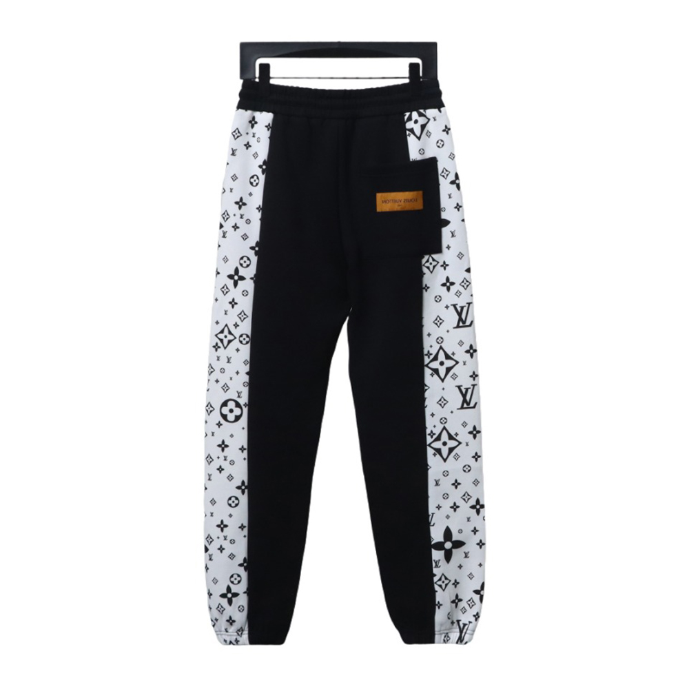 LouisVuitton Side Monogram Logo Pants