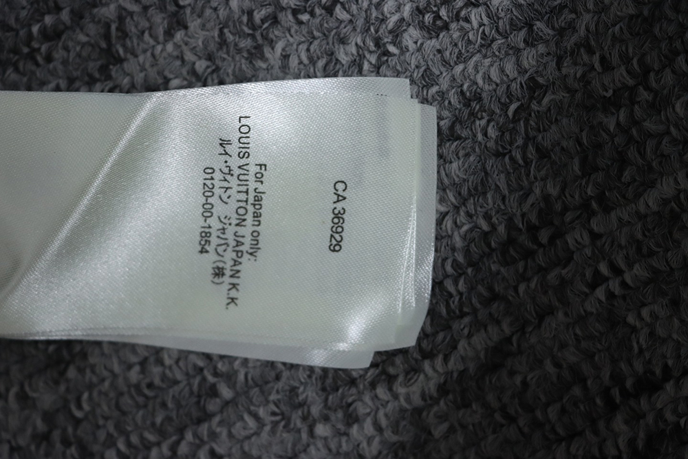 Louis Vuitton Double-faced cashmere khaki jacket