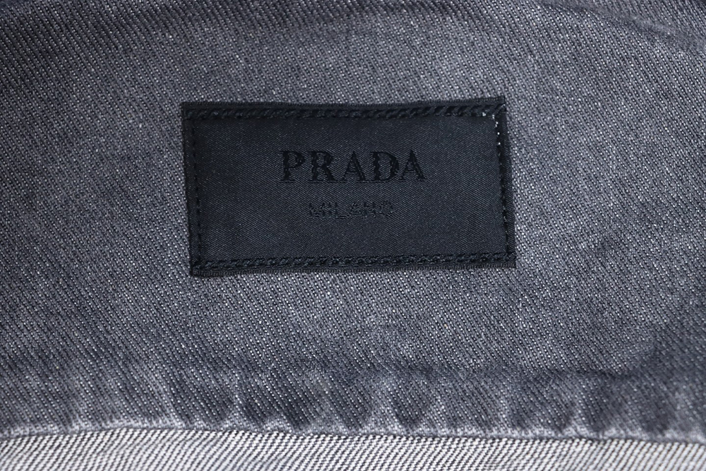 Prada Denim Zip-Up Jacket