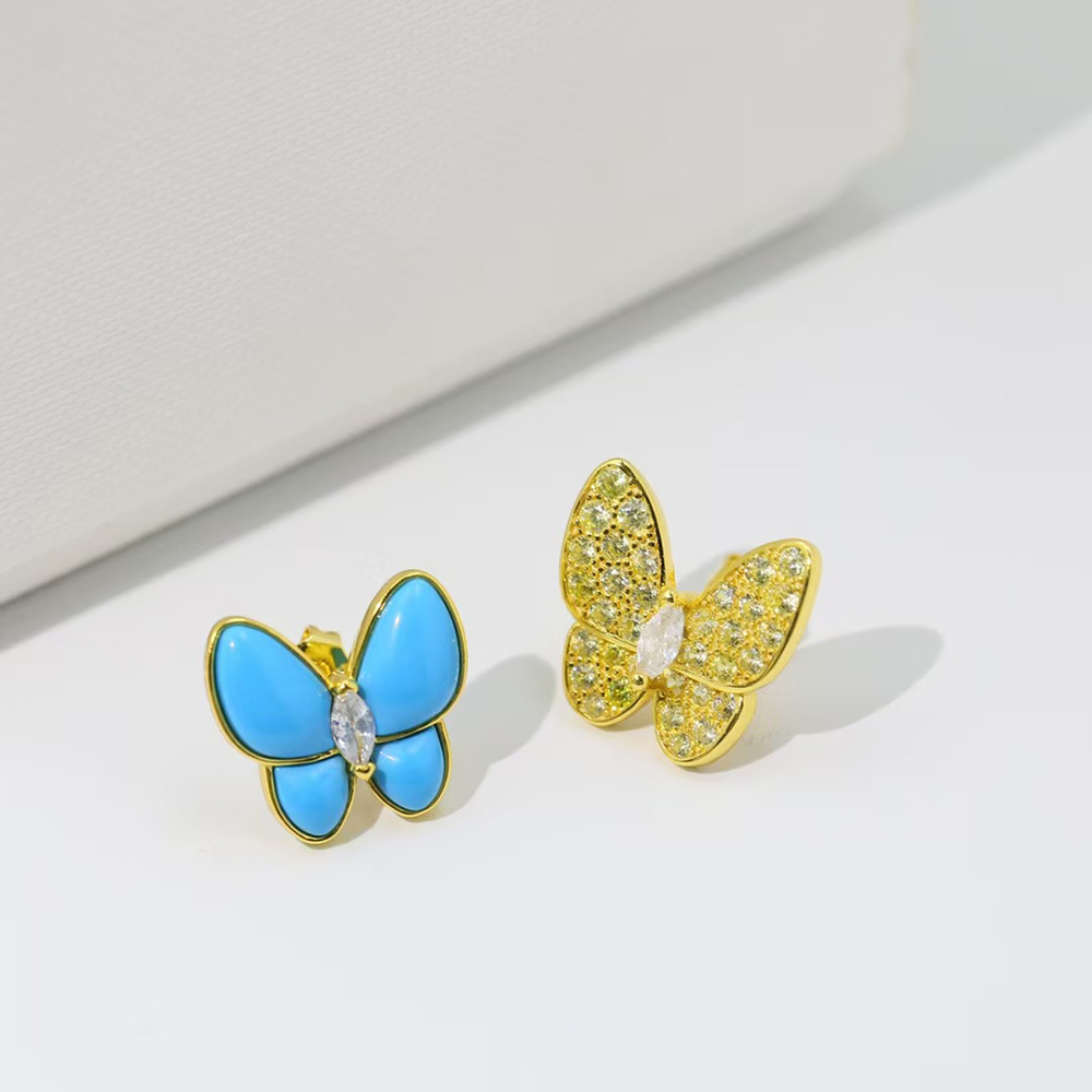 Van Cleef & Arpels Two Butterfly earrings RP7US00