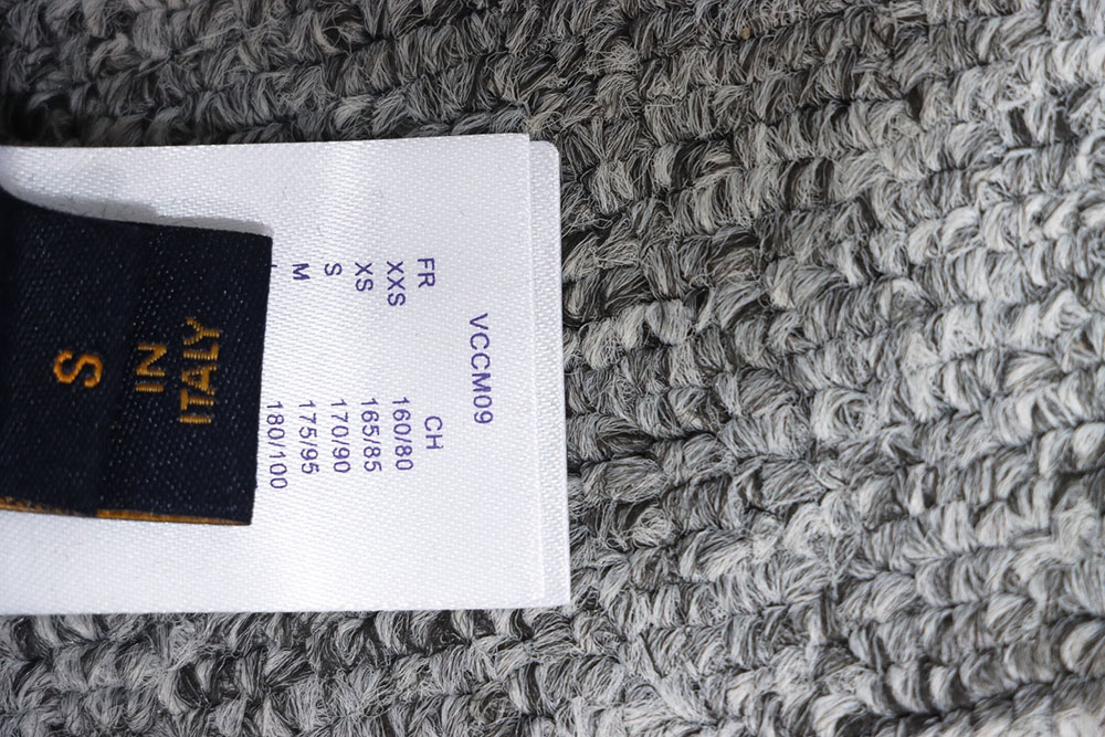 Louis Vuitton long-sleeved sweatshirt with metal studs