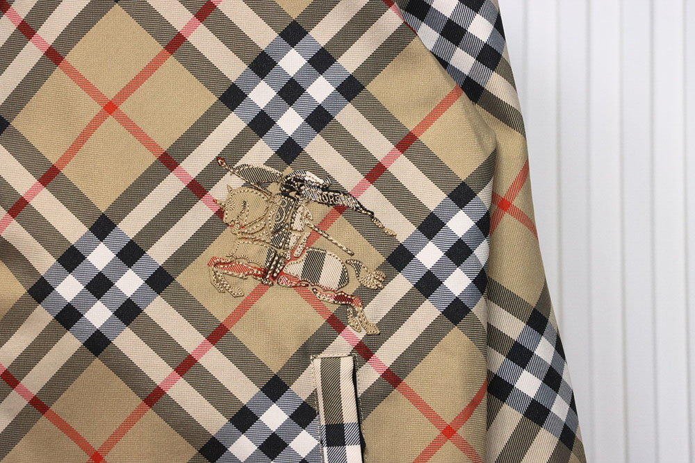 Burberry Check Warhorse Reversible Hooded Jacket