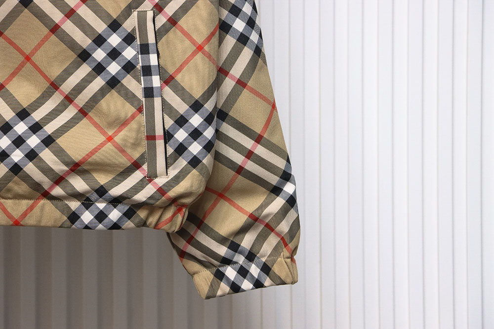 Burberry Check Warhorse Reversible Hooded Jacket