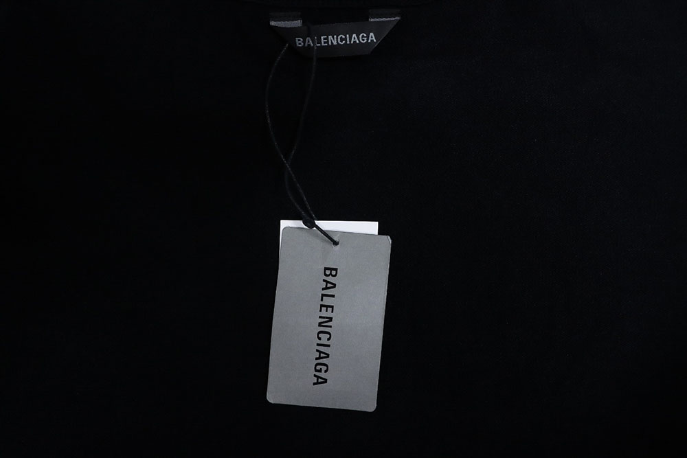 Balenciaga flame logo print sweater