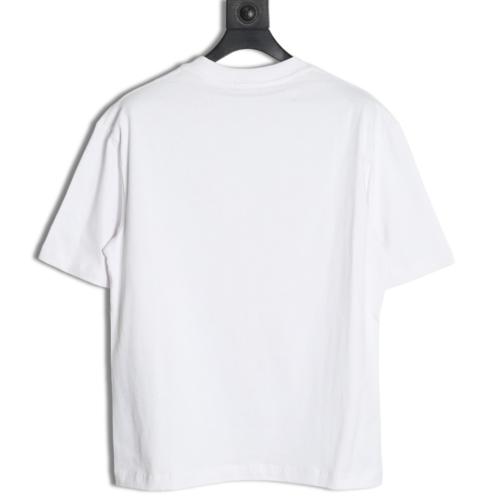 Balenciaga mottled old letter logo short sleeve