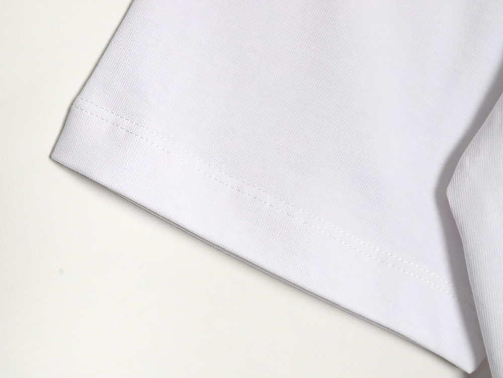 Balenciaga mottled old letter logo short sleeve