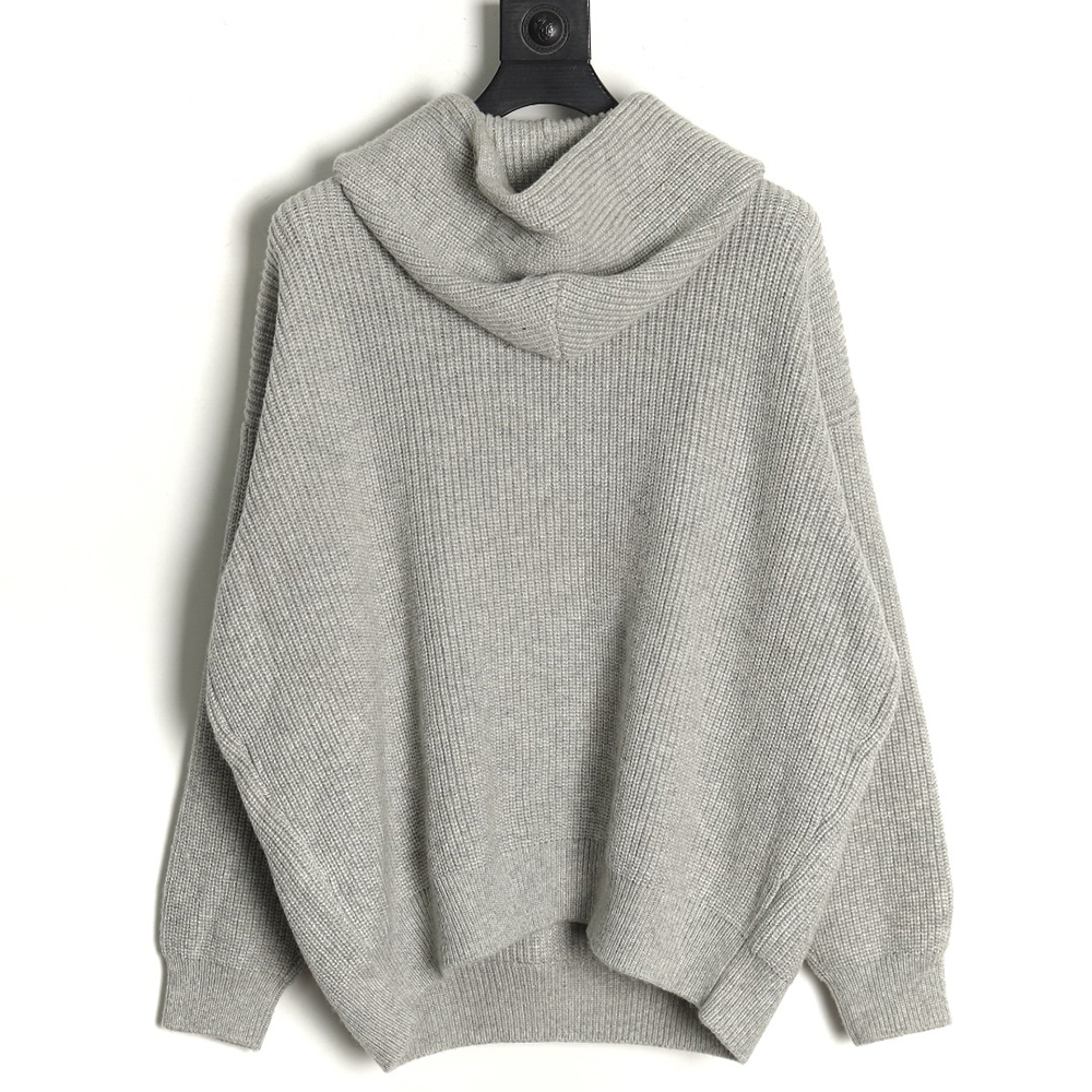 Celine felt lettering hooded sweater