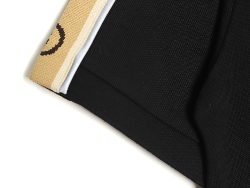 Gucci reflective webbing polo short sleeve TSK1