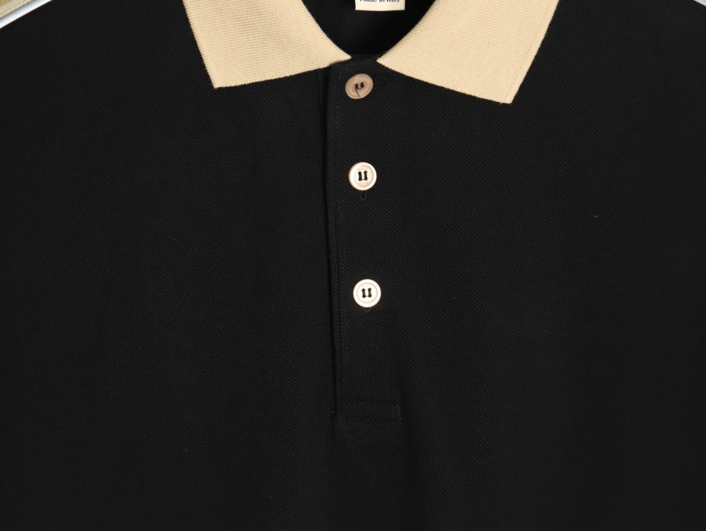 Gucci reflective webbing polo short sleeve TSK1
