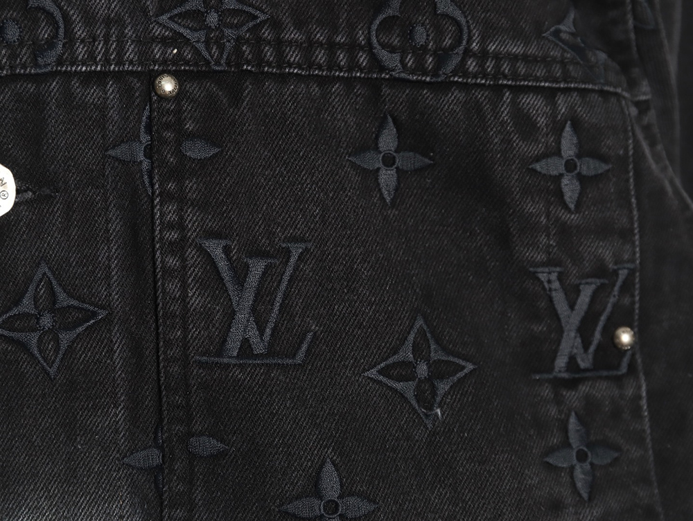 Louis Vuitton Gradient Jacquard Denim Jacket
