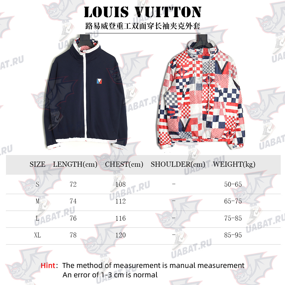 Louis Vuitton Reversible Long Sleeve Jacket