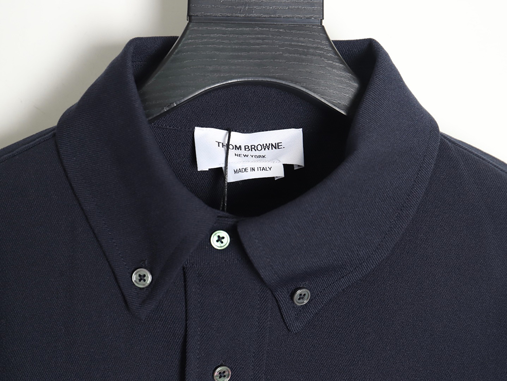 Thom Browne patchwork contrast shirt jacket TSK1
