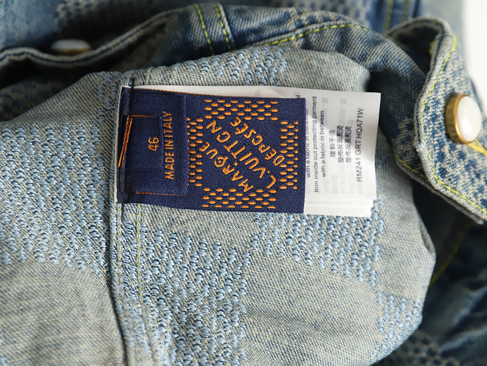 Louis Vuitton Checkerboard Denim Jacket