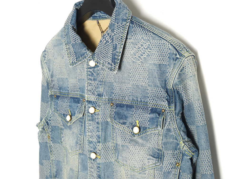 Louis Vuitton Checkerboard Denim Jacket