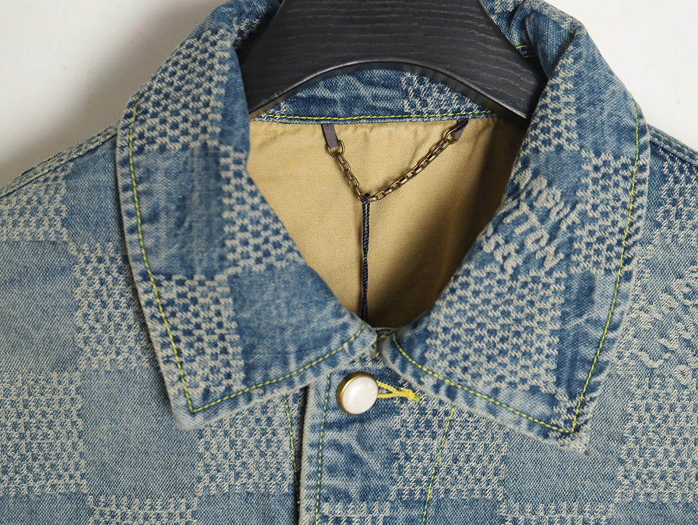 Louis Vuitton Checkerboard Denim Jacket