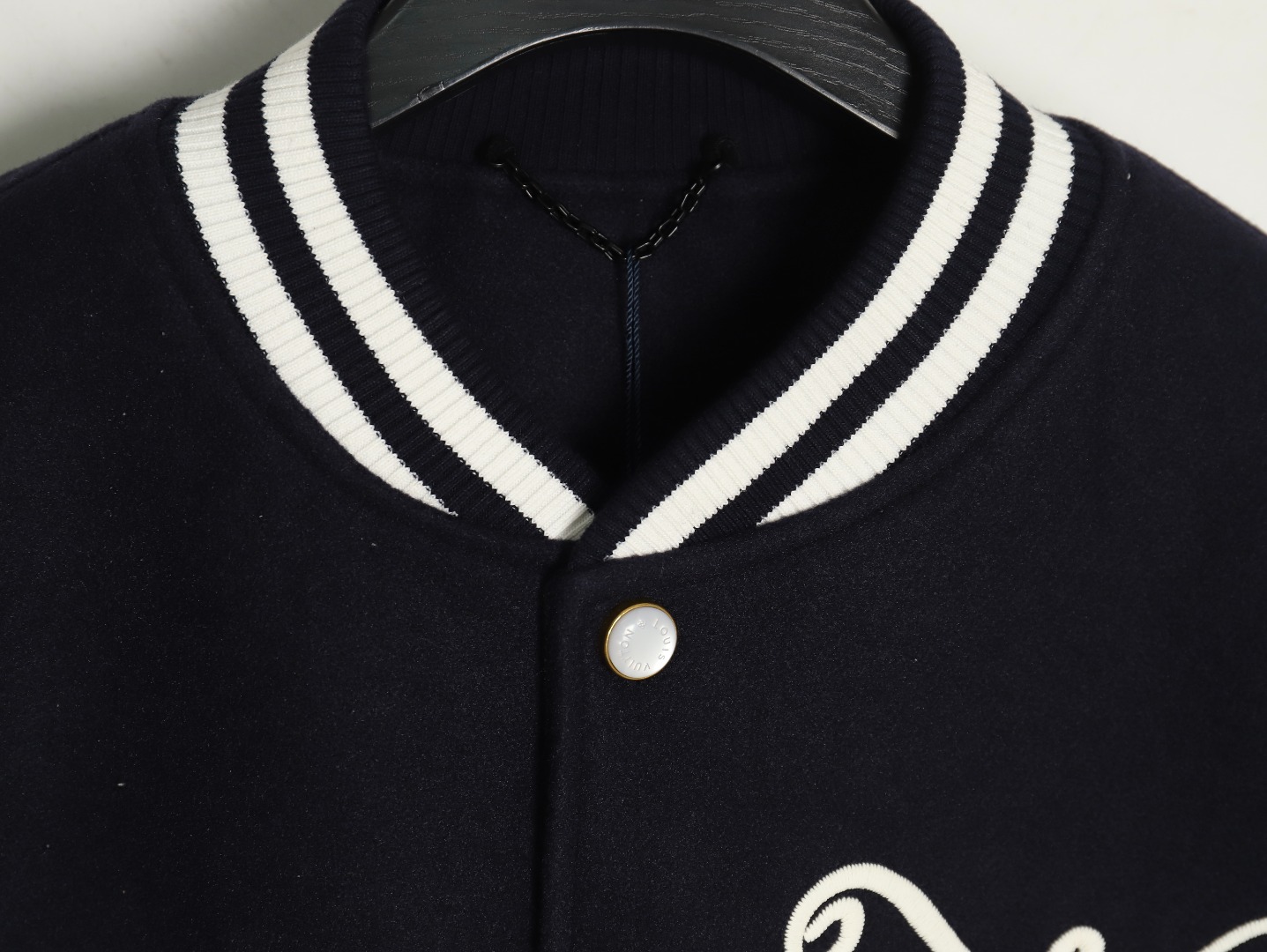 Louis Vuitton conch embroidered logo baseball jacket S-XL
