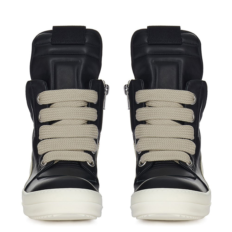 Rick Owens Strobe Geobasket Megalace High 