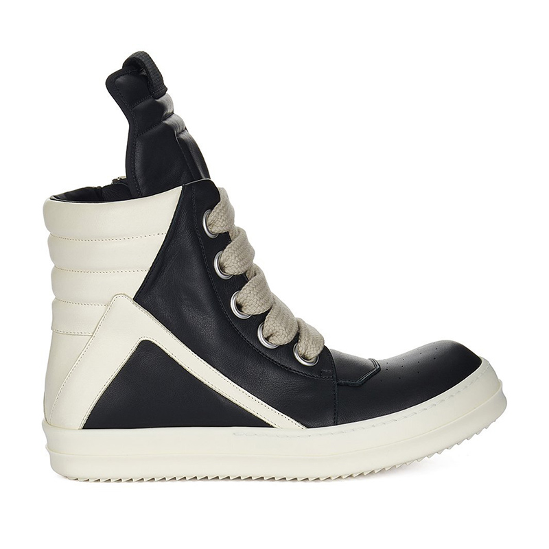 Rick Owens Strobe Geobasket Megalace High 