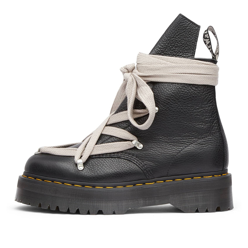 Dr. Martens x Rick Owens 1460 Quad Leather Sole Pentagram Jumbo Lace Boot 