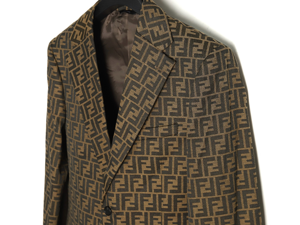 Fendi all over print FF suit jacket 46-52