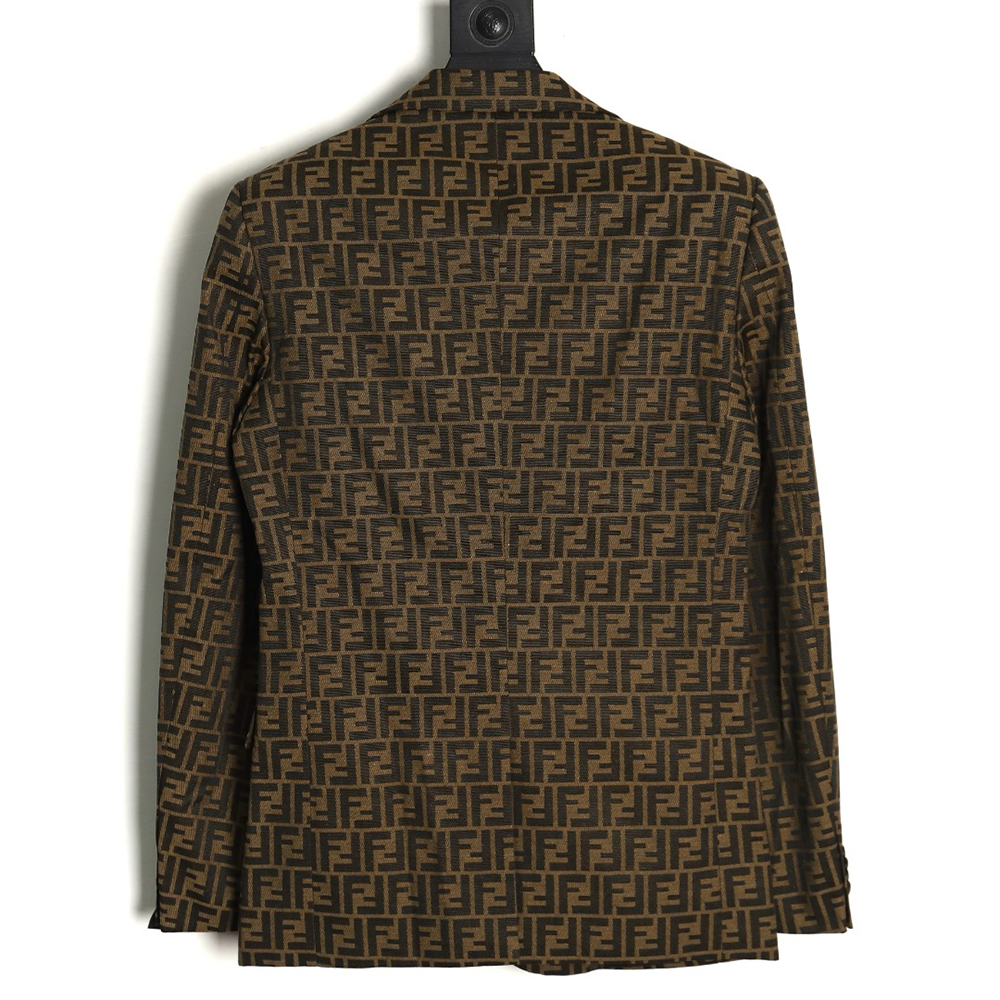 Fendi all over print FF suit jacket 46-52