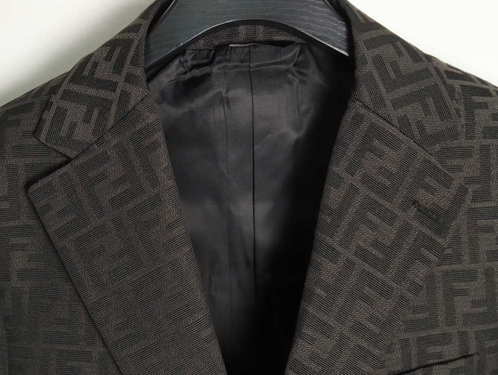Fendi all over print FF suit jacket TSK1 46-52