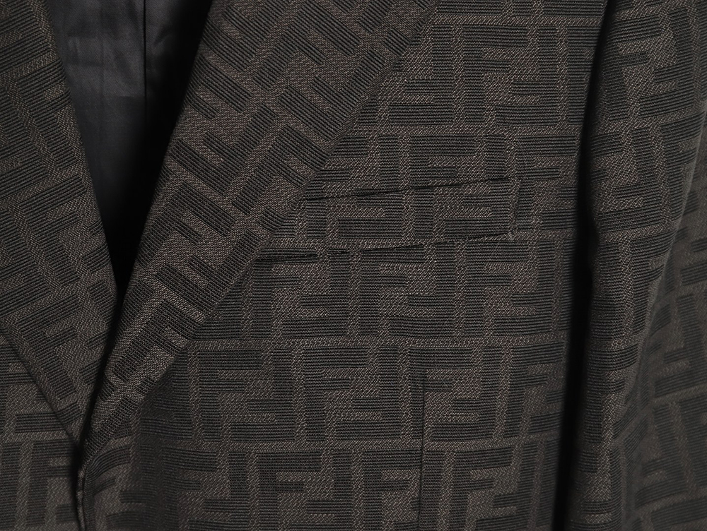 Fendi all over print FF suit jacket TSK1 46-52