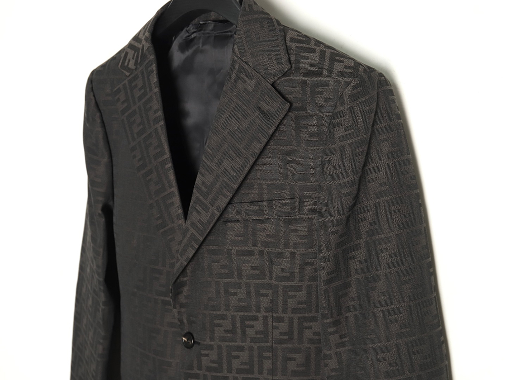 Fendi all over print FF suit jacket TSK1 46-52