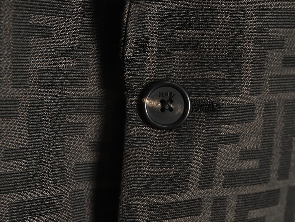 Fendi all over print FF suit jacket TSK1 46-52