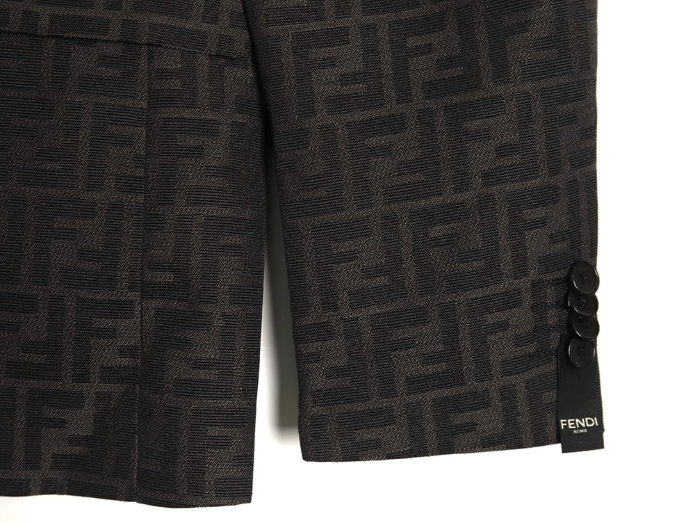 Fendi all over print FF suit jacket TSK1 46-52