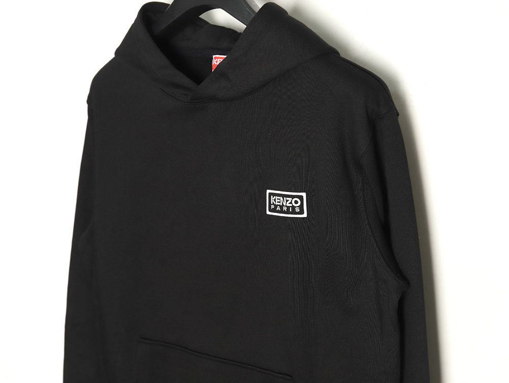 Kenzo black and white embroidered hoodie S-XXL