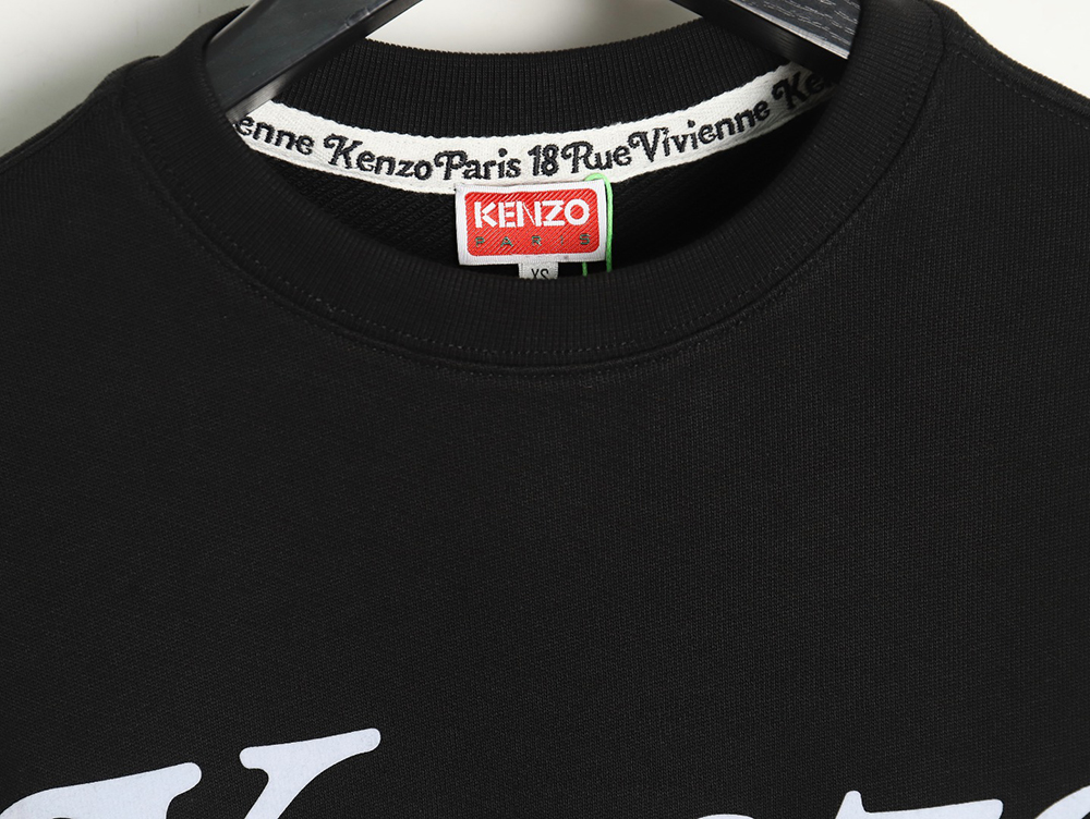 Kenzo x VERDY flocked letter LOGO round neck sweatshirt S-XXL