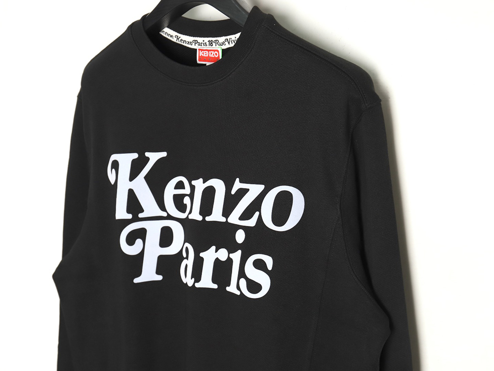 Kenzo x VERDY flocked letter LOGO round neck sweatshirt S-XXL