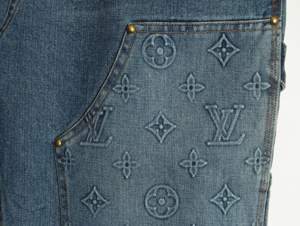 Louis Vuitton embossed monogram cargo jeans 29-32