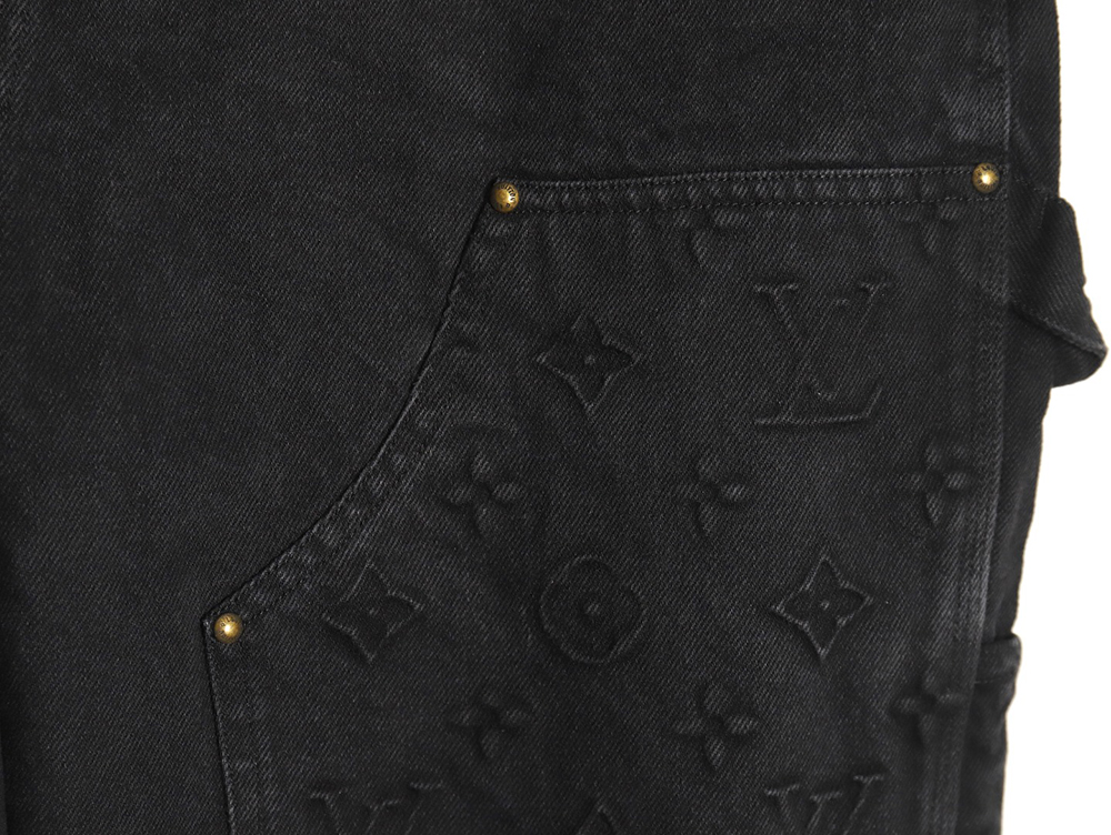 Louis Vuitton embossed monogram cargo jeans TSK1 29-32