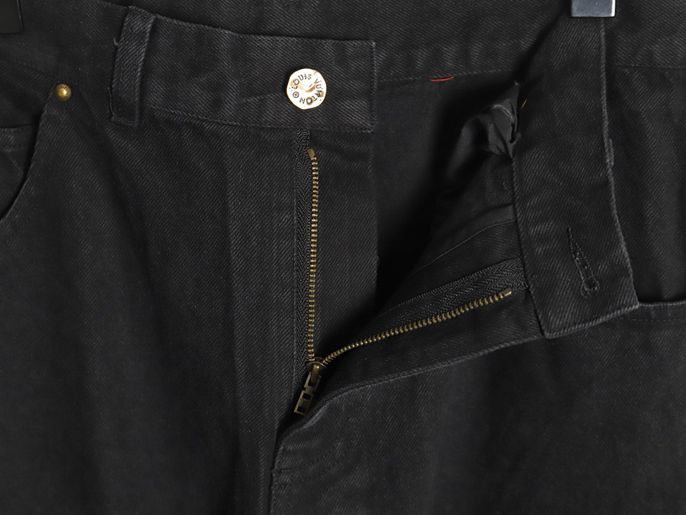 Louis Vuitton embossed monogram cargo jeans TSK1 29-32