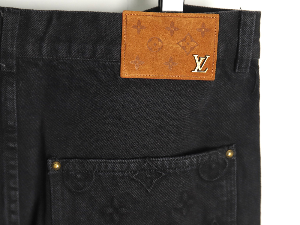 Louis Vuitton embossed monogram cargo jeans TSK1 29-32