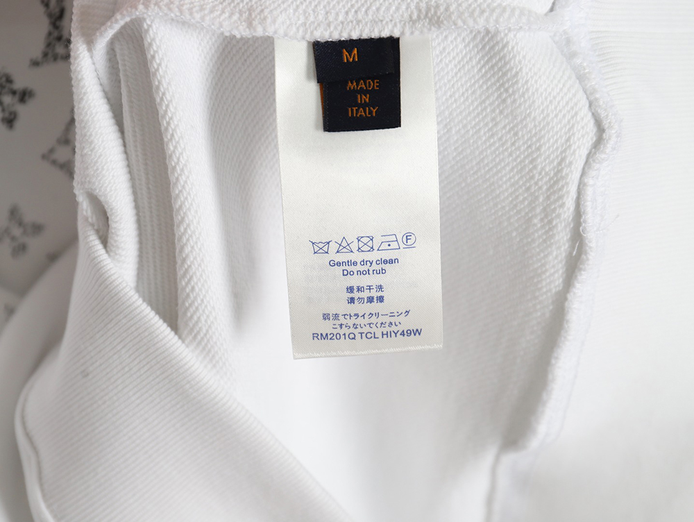 Louis Vuitton all-over monogram gradient round neck sweatshirt S-L